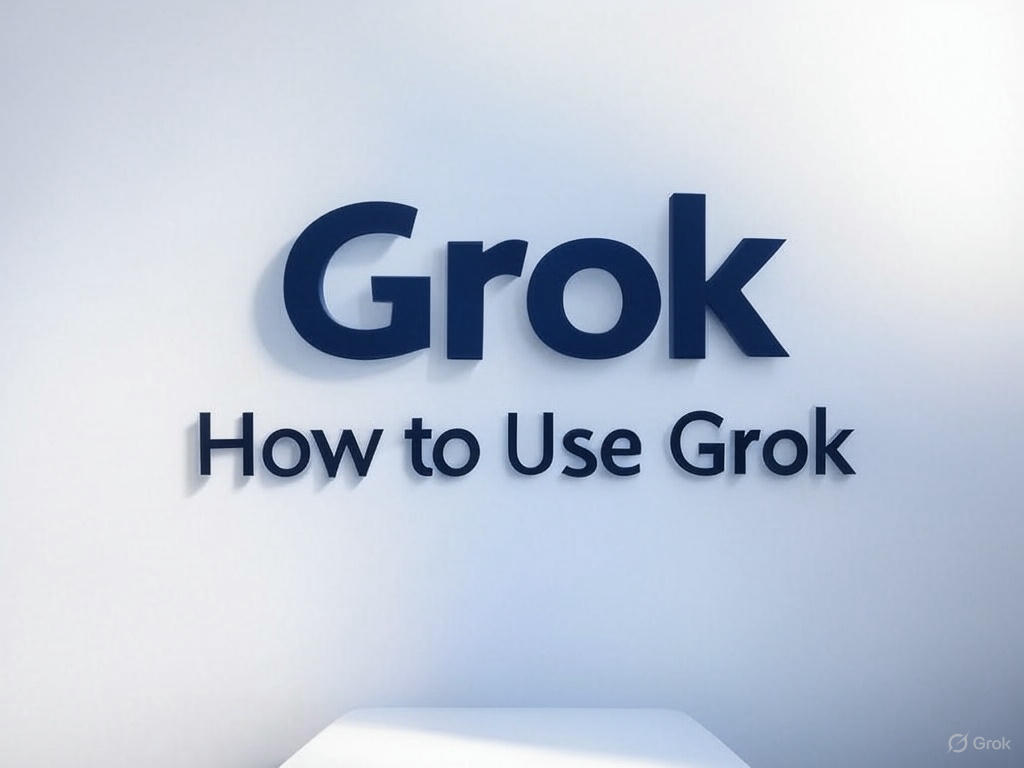 como usar grok